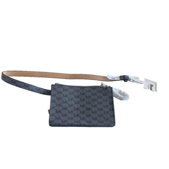 Michael Kors Signature Belt Bag - Large - Gray - Picture 4 of 7